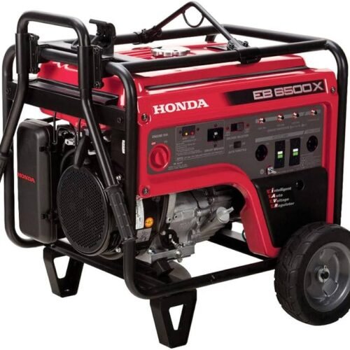 Honda EB6500X 389cc 6,500-Watt 120/240-Volt Recoil Start Industrial Gasoline Generator
